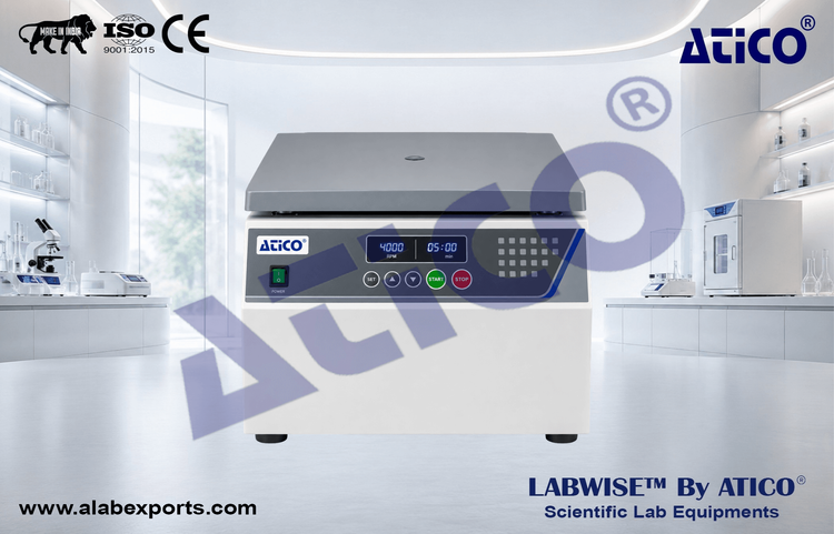 Decanting low speed centrifuge ALB769