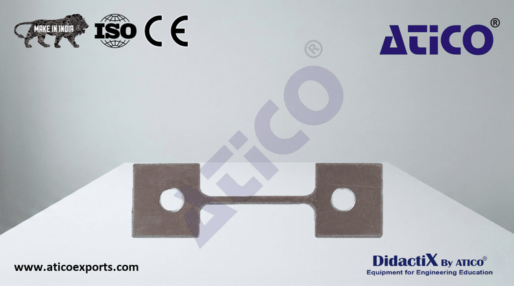 ALUMINIUM SPECIMEN FOR TENSILE TESTER