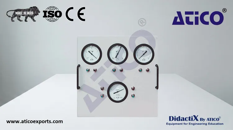 ANALOGUE PRESSURE DISPLAY DUAL GAUGE