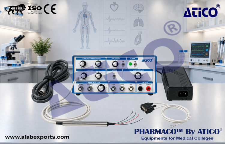 AC/DC Differential Amplifier For physiology Research Lab Equipment