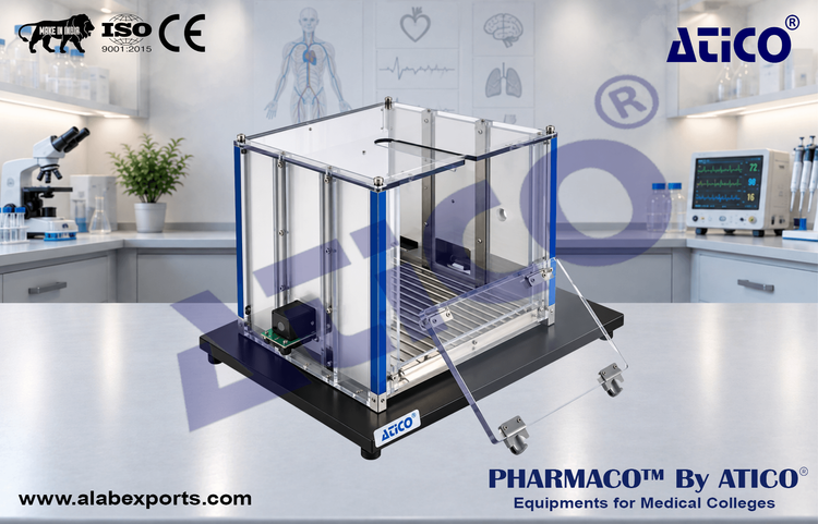 16U Rat Modular Operant Chamber with Grid Rod Floor For Animal Research Lab Equipment