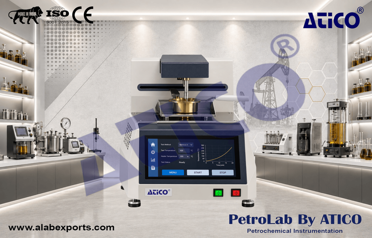 Automatic Cleveland Open Cup Flash Point Tester for Petroleum Testing Equipment