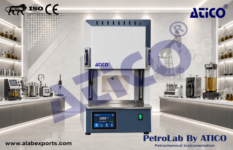 Programmable Ashing Furnace for Oil and Petroleum Testing Equipment