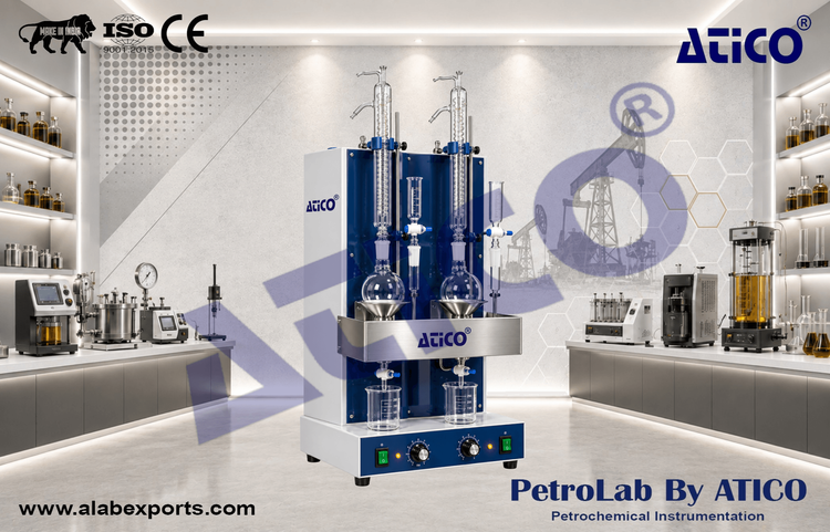 Dual Extraction Apparatus for Oil and Petroleum Testing Equipment