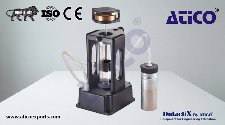 Apparatus for Studying the Ideal Gas Law and the Principle of the Heat Engine