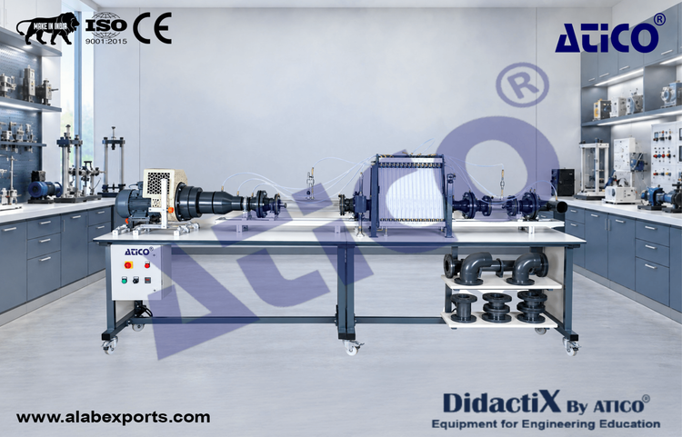 Air Flow Experimental Plant Teaching Equipment