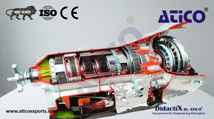 Automatic Gearbox with 7 Speeds + Reverse