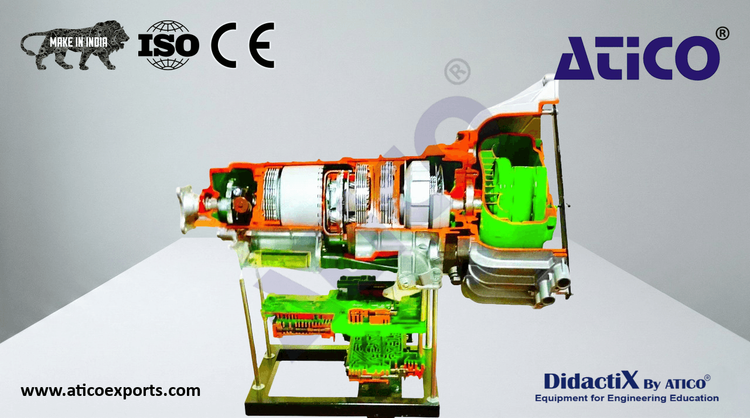 Automatic Transmission, RWD, 5 Forward Speeds + Reverse