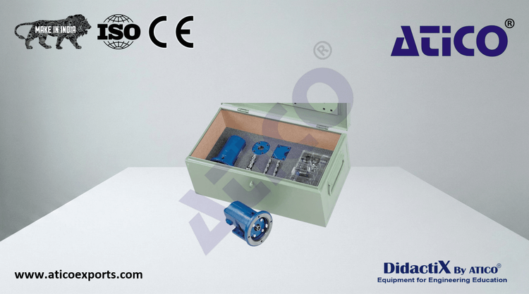 Assembly & maintenance exercise: screw pump