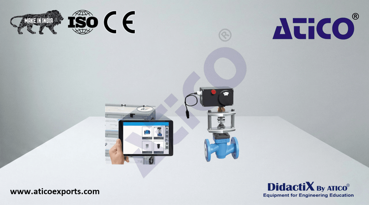 Assembly exercise: electrically driven control valve