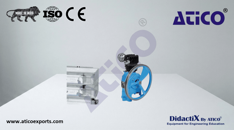 Assembly exercise: piston compressor