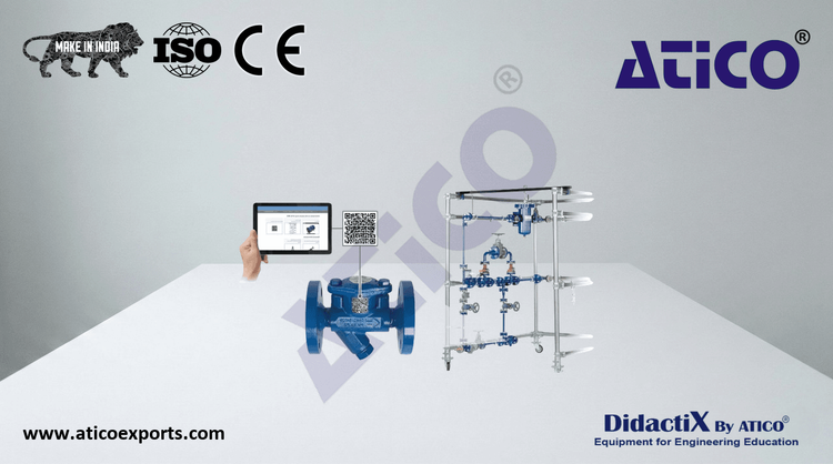 Assembly station pipes and valves and fittings