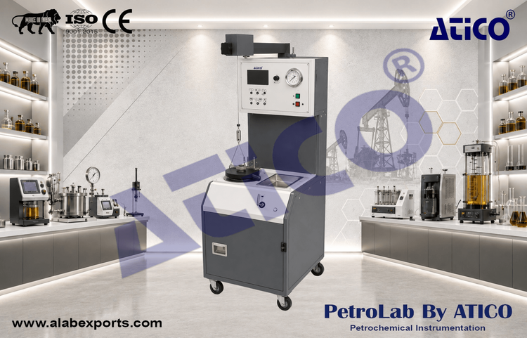 Automated HTHP Cement Consistometer 25 KSI oil testing instruments by ATICO EXPORT
