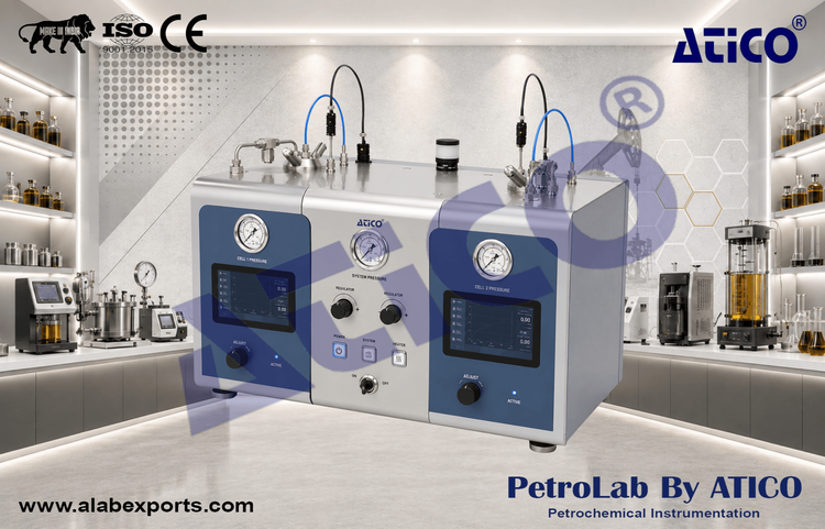 Automated Twin Cell UCA oil and petroleum testing instruments by ATICO EXPORT