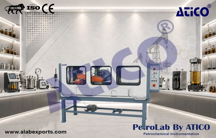 Automated core slabbing saw laboratory and Oilfield instruments