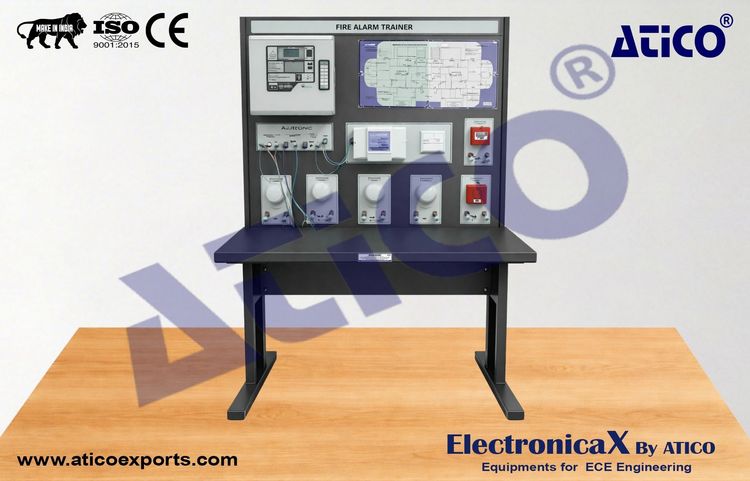 Building Management and Control System Addressable Fire Alarm System Trainer