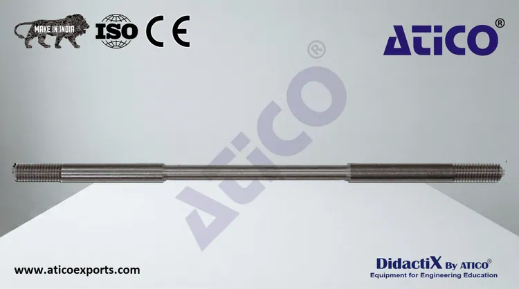 CARBON STEEL SPECIMEN FOR MATERIALS LABORATORY