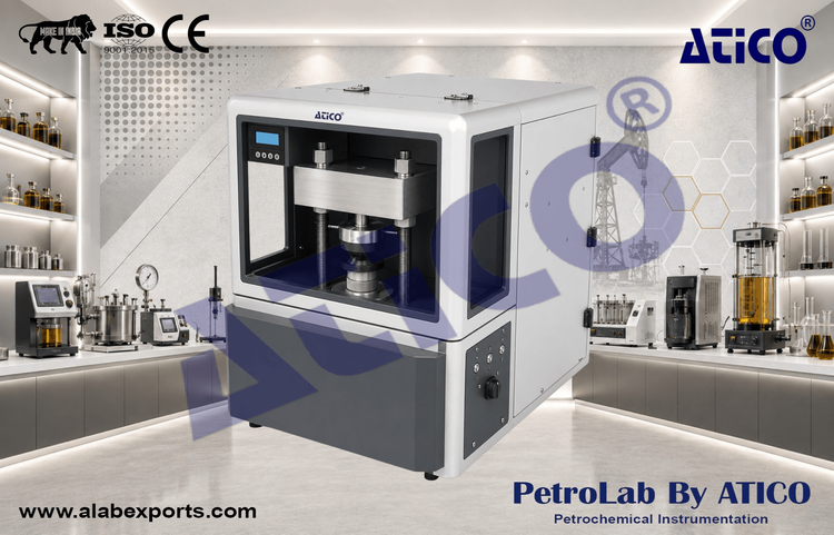 Compressive Load Frame oil and petroleum testing instruments by ATICO EXPORT