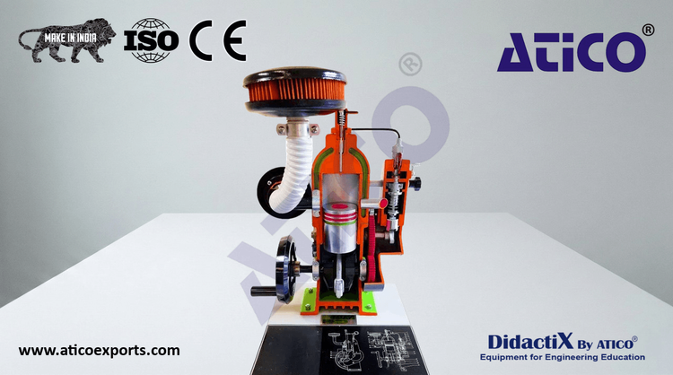 Diesel Engine Model, 2-Stroke, Direct Injection