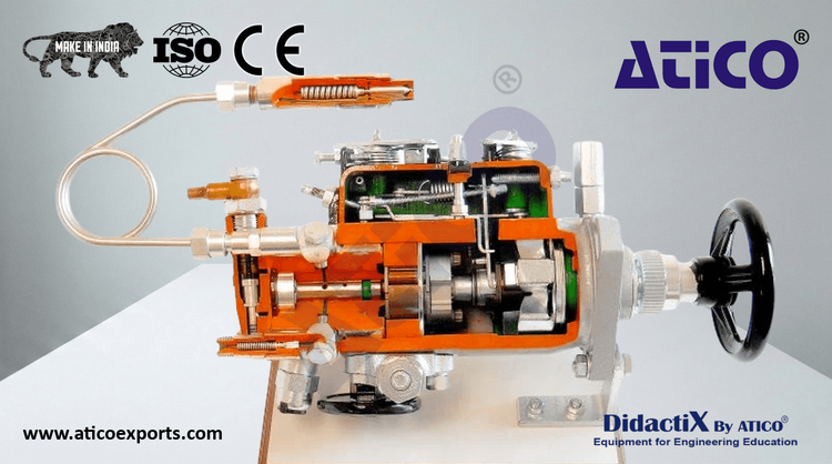 Diesel Rotary Injection Pump Cut-Away, DPA-DPS