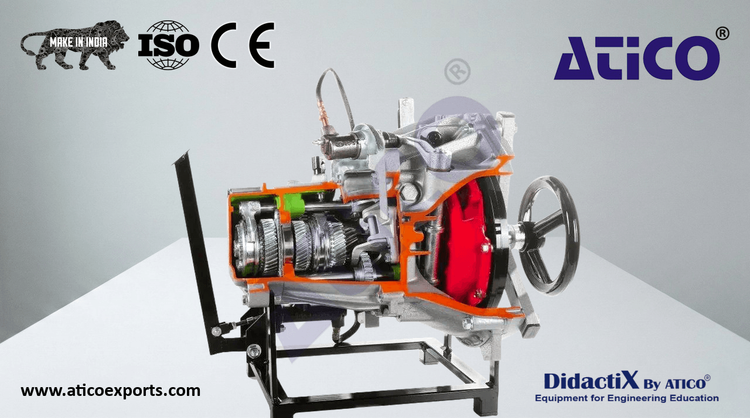 Gearbox With Differential, 5 Forward Speeds + Reverse - Manual