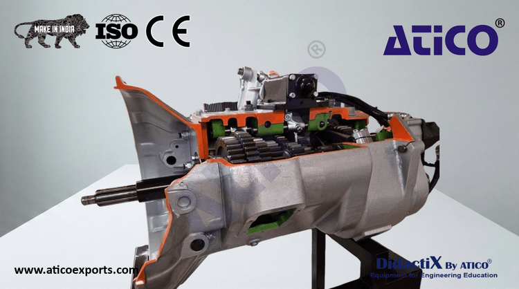 Heavy-Duty Gearbox, 13 Speed