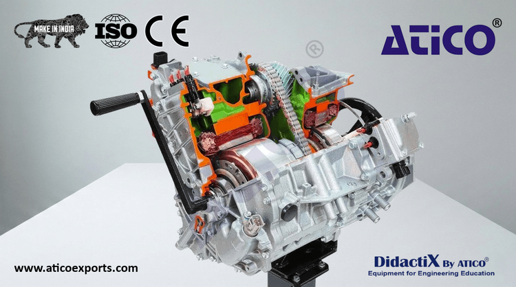 Hybrid Transmission, Motor/Generator Cut-Away