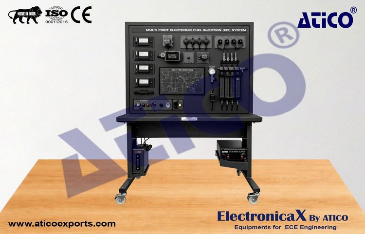 Motronic Fuel Injection Trainer Multi Point EFI System 