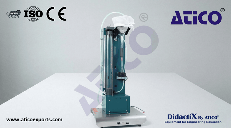 Permeability – Fluidisation Studies Apparatus