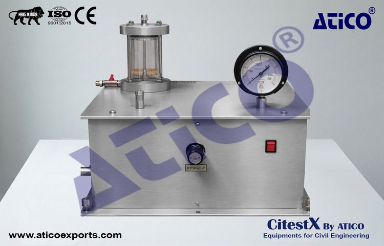 Dead Weight Type Oil And Water Constant Pressure System