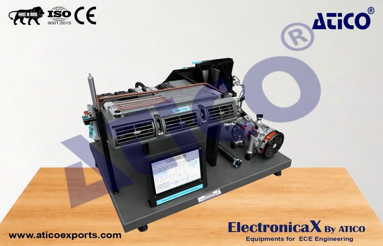 Sectioned Automotive AC System