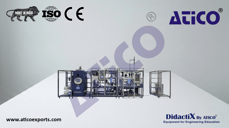 Computer Controlled and Touch Screen 1.5 kW Steam Power Plant