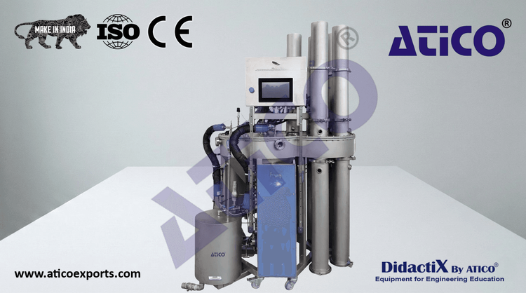 Computer Controlled and Touch Screen Solid-Liquid Extraction Pilot Plant