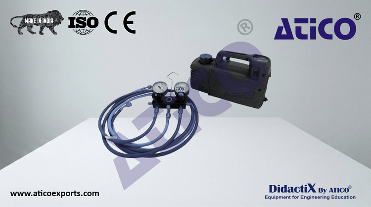 Maintenance Kit containing Vacuum Pump, Hoses and Manometers