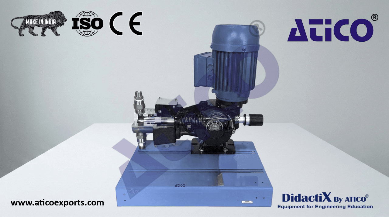 Piston Pump Cutaway Model Unit