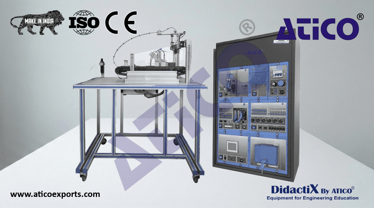 Pneumatic Handling and Conveyor Belt Workstation