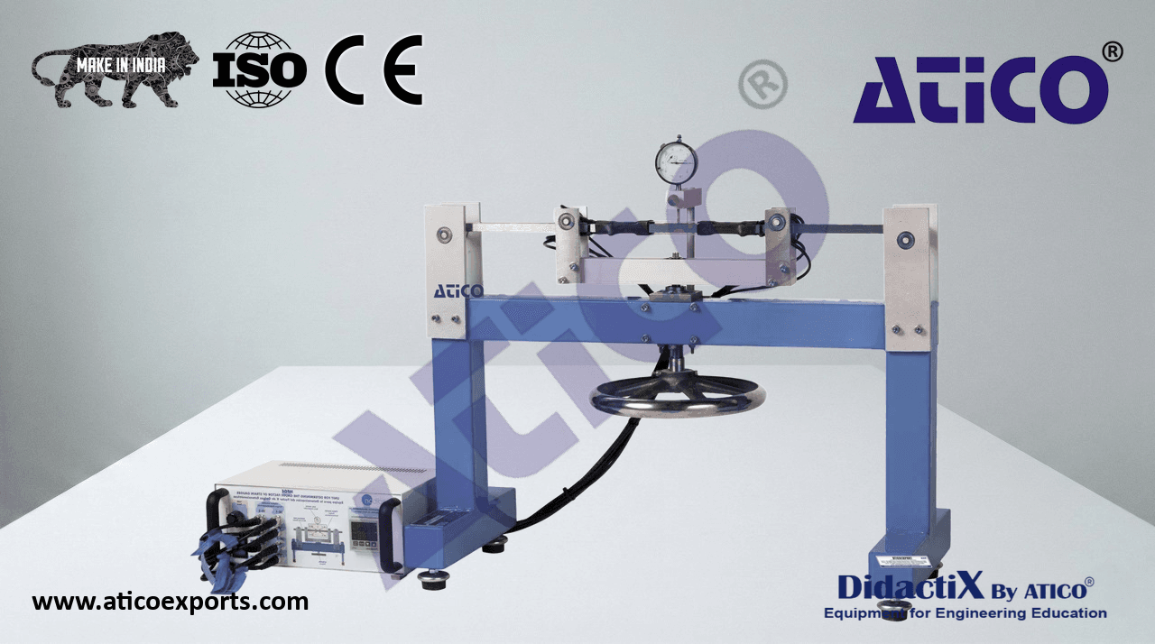 Unit for Determining the Gauge Factor of Strain Gauges Deluxe