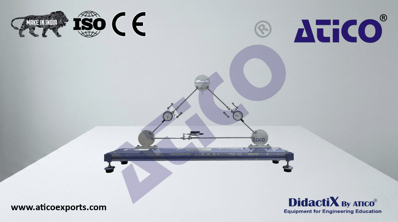 Unit for Studying Forces in a Simple Bar Structure Deluxe