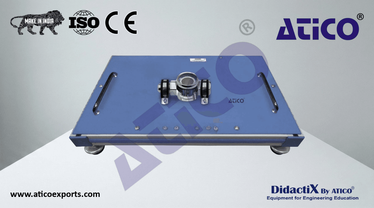 Unit to Study a Sight Glass with Humidity Indicator Cutaway Model