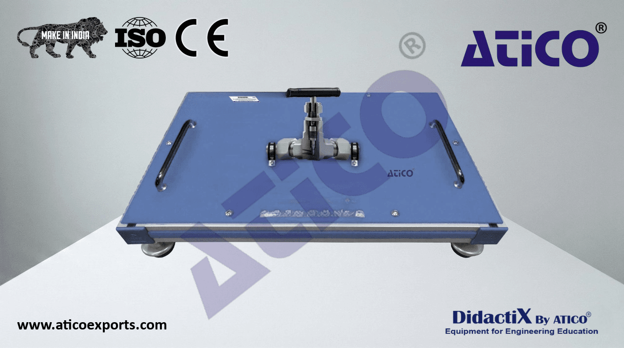 Unit to Study a Straight-way Needle Valve Cutaway Model